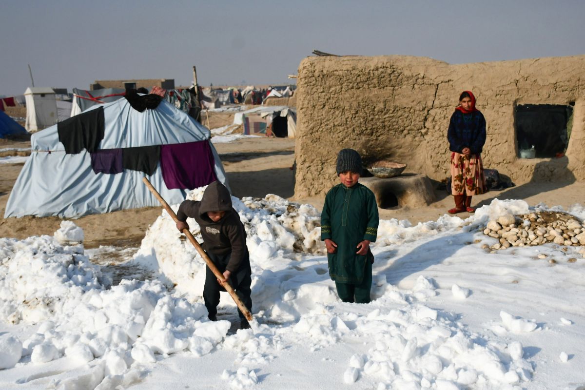 তীব্র শীতে আফগানিস্তানে জনজীবন বিপর্যস্ত, ১৫ দিনে ১২৪ মৃত্যু