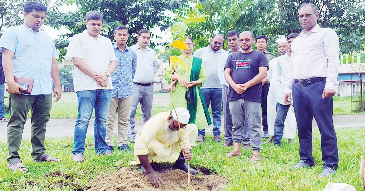 জুলাই যোদ্ধাদের স্মরণে ‘এক শহিদ, এক বৃক্ষ’ কর্মসূচি’