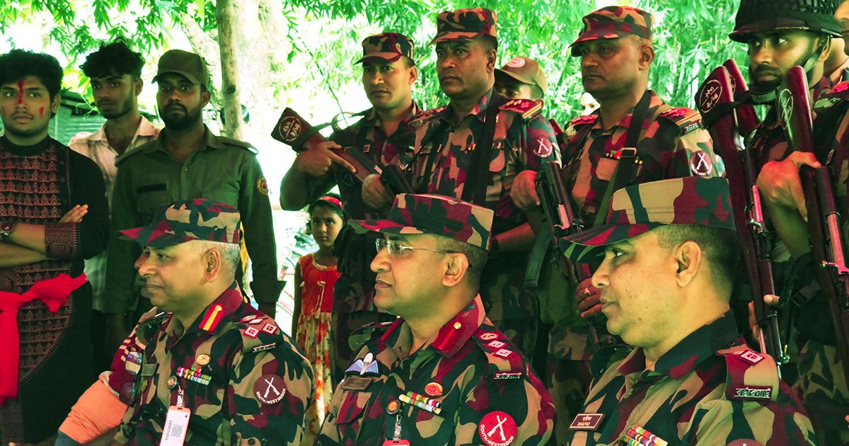 সারাদেশে কঠোর নিরাপত্তায় প্রতিমা বিসর্জন সম্পন্ন