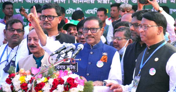বিএনপি লাঠি নিয়ে এলে আ.লীগ ললিপপ চুষবে না: কাদের
