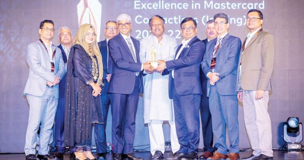 লংকাবাংলা ফাইন্যান্সের মাস্টারকার্ড এক্সিলেন্স অ্যাওয়ার্ড অর্জন