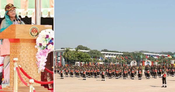 যুদ্ধ নয়, আমাদের সশস্ত্র বাহিনী শান্তি প্রতিষ্ঠার জন্য