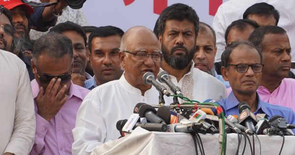 গোলাপবাগের সমাবেশে নতুন কর্মসূচি ঘোষণা বিএনপির