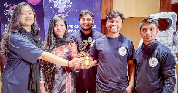 নাসা স্পেস অ্যাপস চ্যালেঞ্জে চ্যাম্পিয়ন ড্যাফোডিল