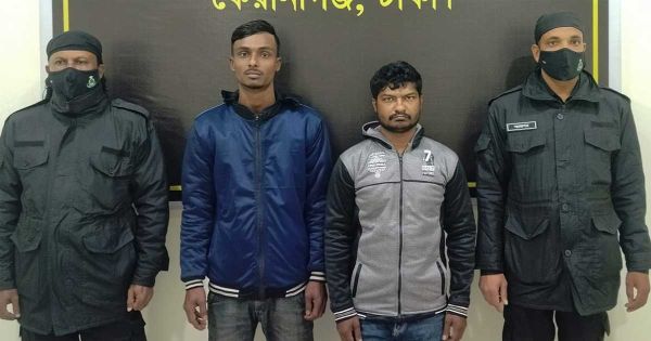 কেরানীগঞ্জে হত্যা মামলার পলাতক ২ আসামি গ্রেপ্তার