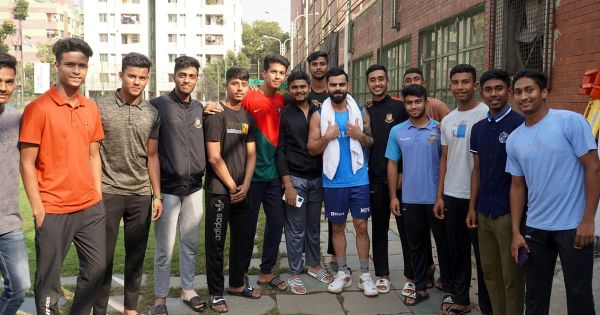 কোহলির সঙ্গে সাক্ষাৎ তাদের
